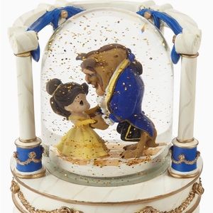Beauty and the beast snow globe